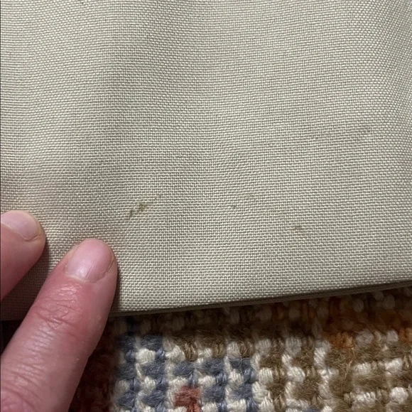 Vintage Bonders  Women’s Cream and Tan Trench Coat size 10 - Picture 9 of 9